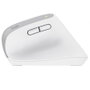 Trust Bayo+ Ratón Ergonómico Inalámbrico Bluetooth, Batería Recargable, 2400 DPI, Blanco